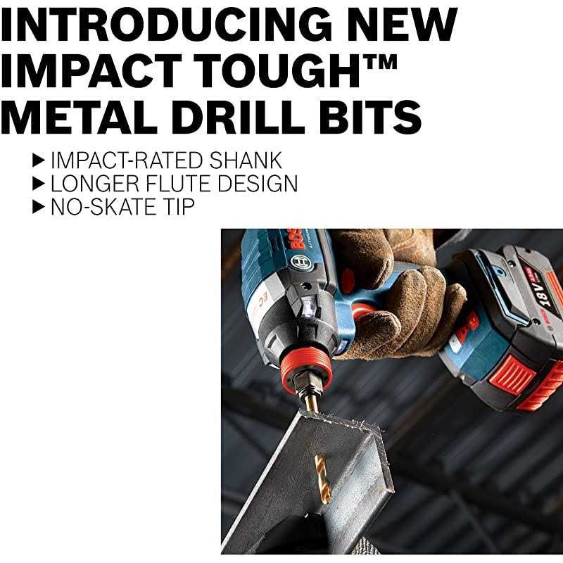 Bosch BL2731 1/16 in. x 12 in. Extra Length Aircraft Black Oxide Drill Bit - Image 4