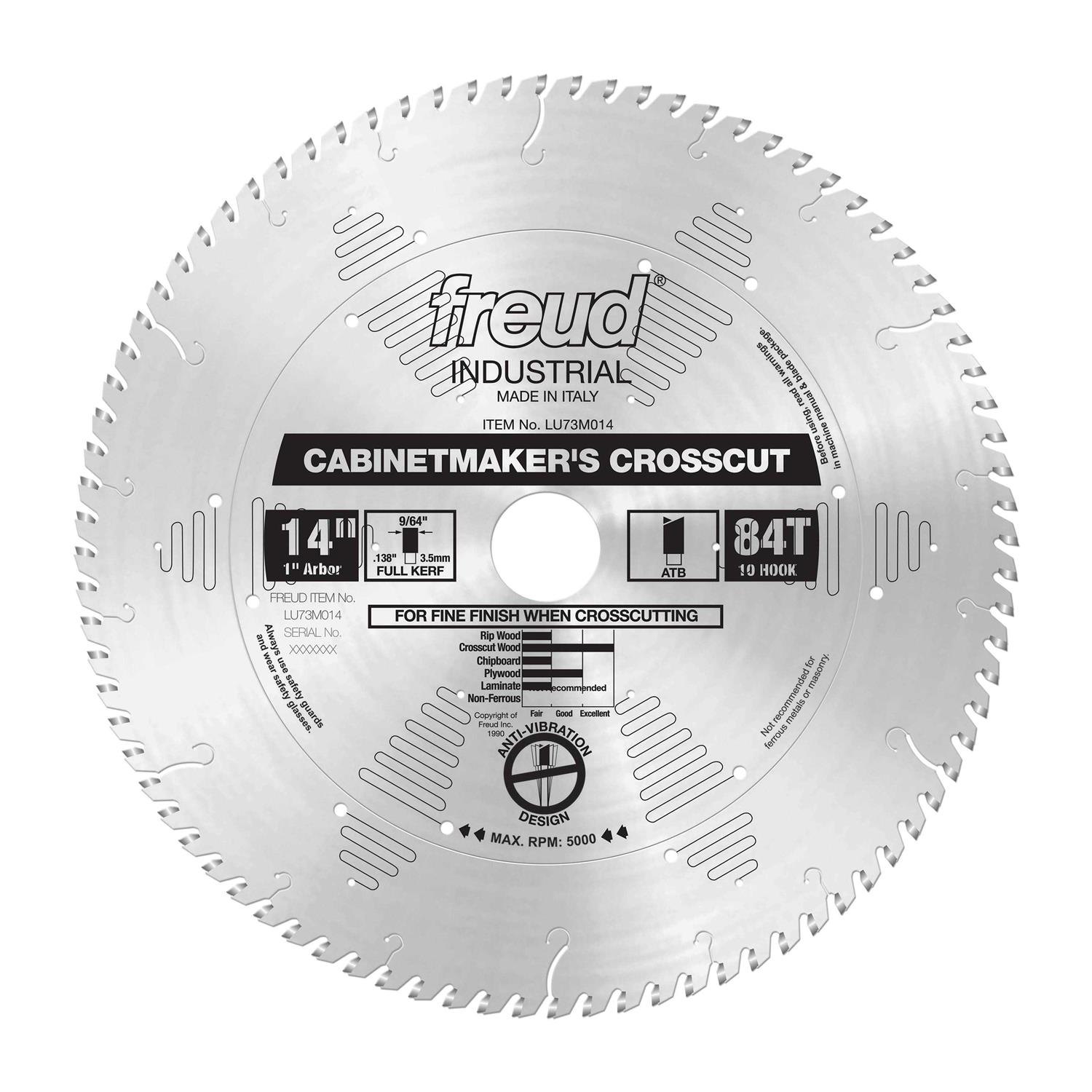 Freud Cabinetmaker Crosscut Blade 10 LU73R010 - Image 5