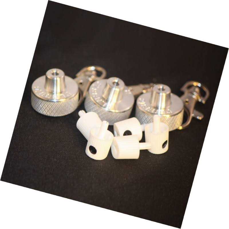 Classic Aluminum Cap Spray Paint Adapter Set 3ct Plus 5 NY Fat Caps - Image 4