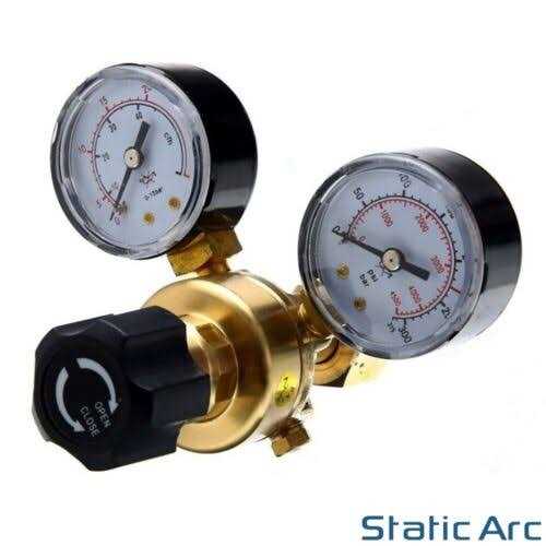 Argon Co2 Regulators Gauges Gas Welding Regulator Cga580 Female 5/8 and Male 9/16 Outlet - Image 3
