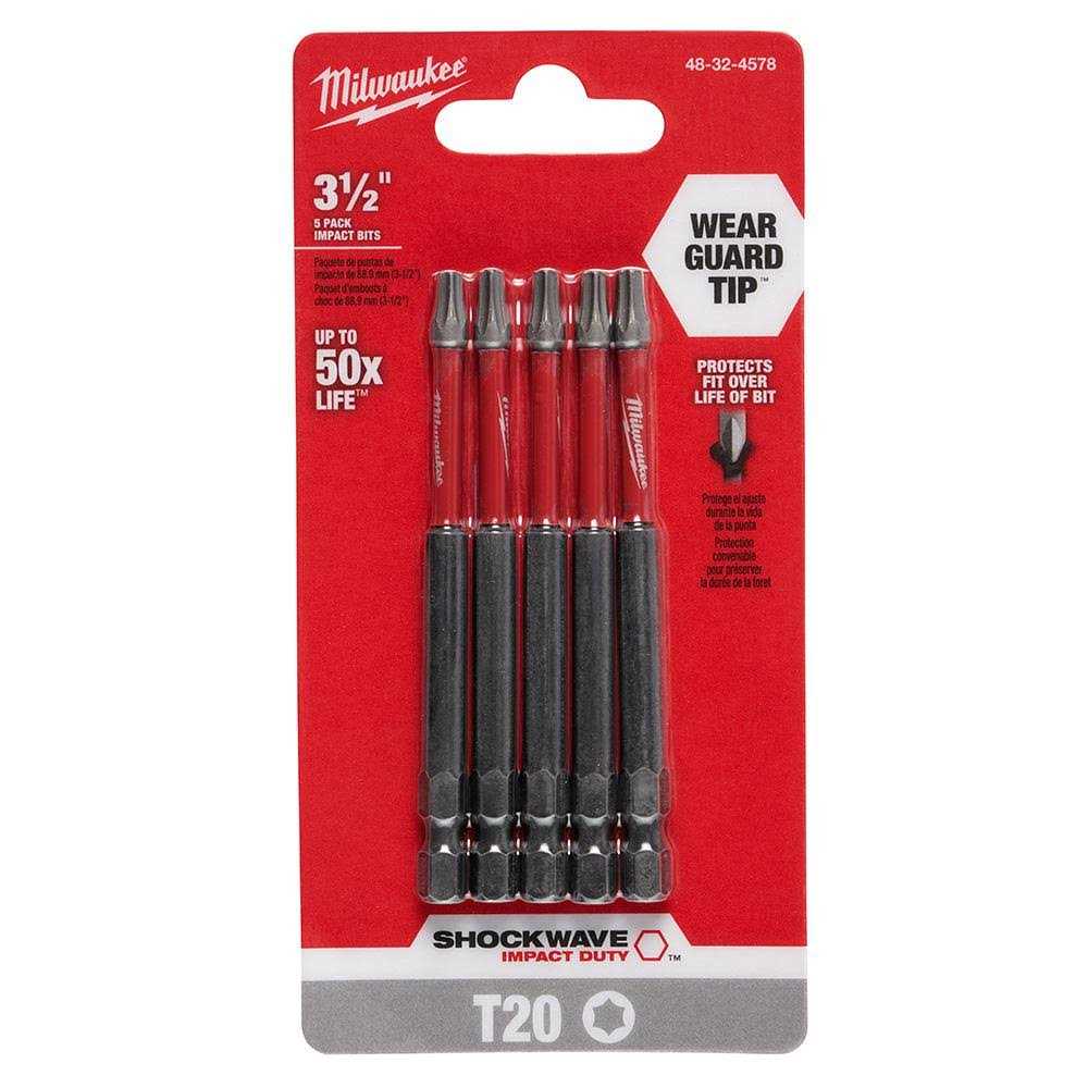 Milwaukee 48-32-4578 SHOCKWAVE Torx T20 Impact Driver Bit - Image 5