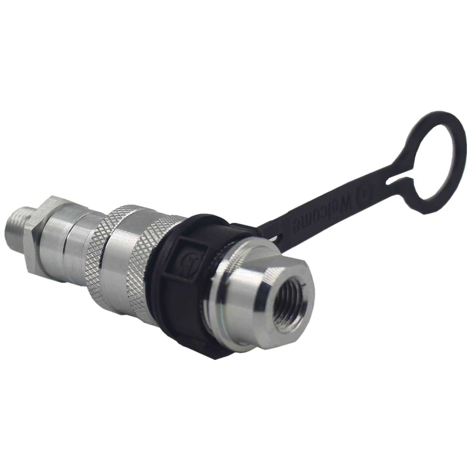 KZE-B-02 1/4'' NPT Set 10,000psi High Pressure Hydraulic Quick Connect Coupling Quick Coupler Replaces Enerpac A-630 - Image 3