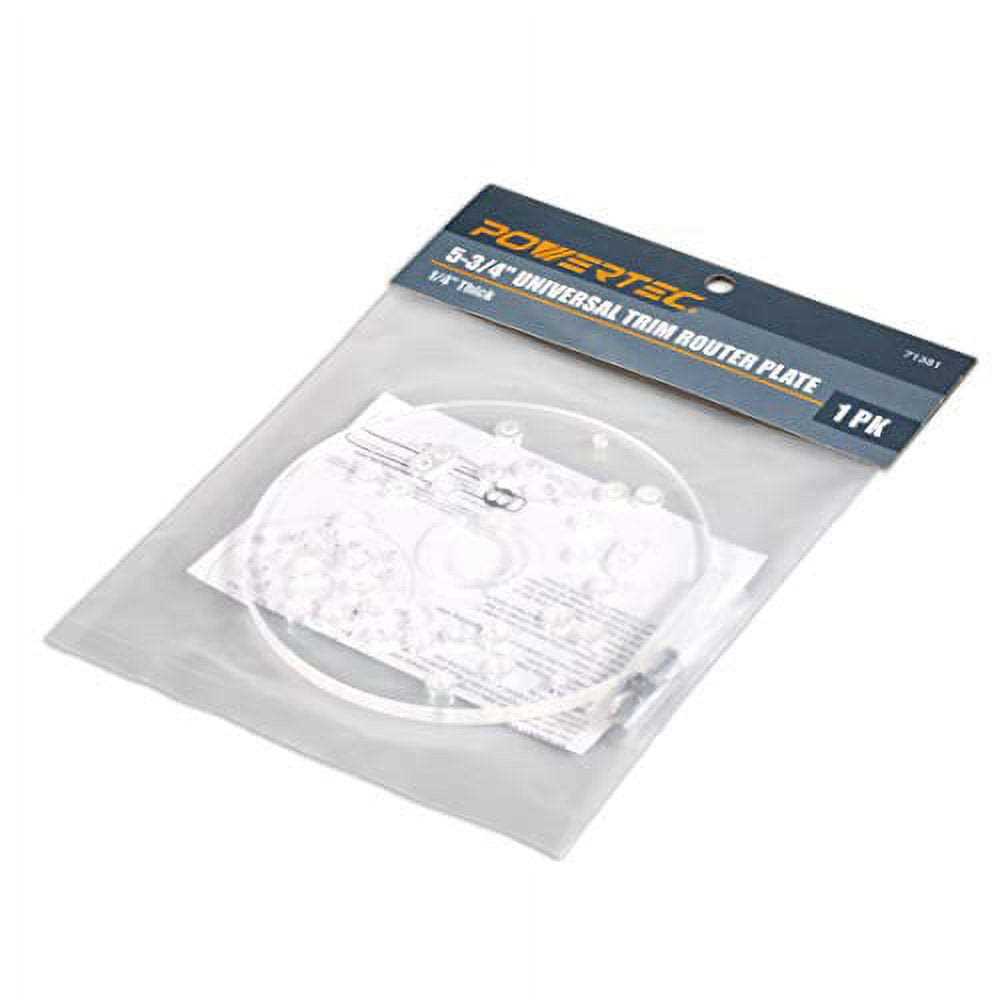 POWERTEC 71381 Router Base Plate for Trim Routers - Image 3