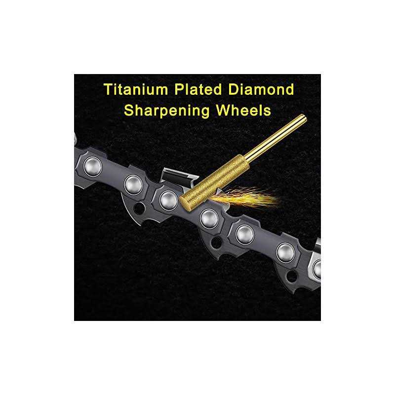 12 Pack Diamond Chainsaw Sharpener Burr Files 1/8 Shank - Image 3