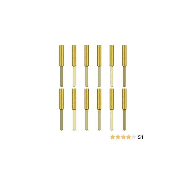 12 Pack Diamond Chainsaw Sharpener Burr Files 1/8 Shank - Image 4