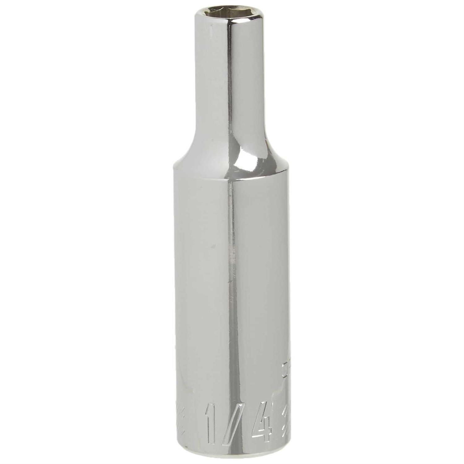 Craftsman 1/4 in x 3/8 in Drive SAE 6 Point Deep Socket CMMT23144