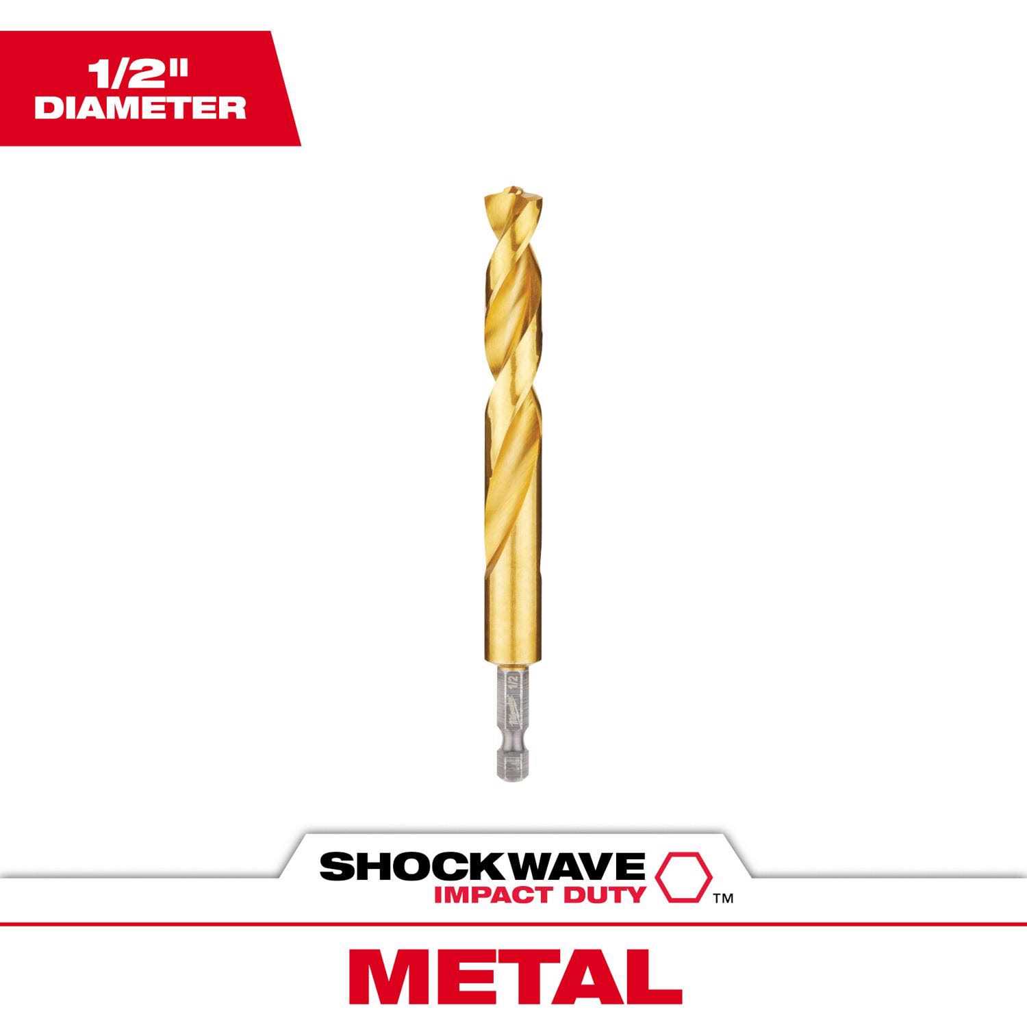Milwaukee SHOCKWAVE Titanium Drill Bit 48-89-4629 - Image 5