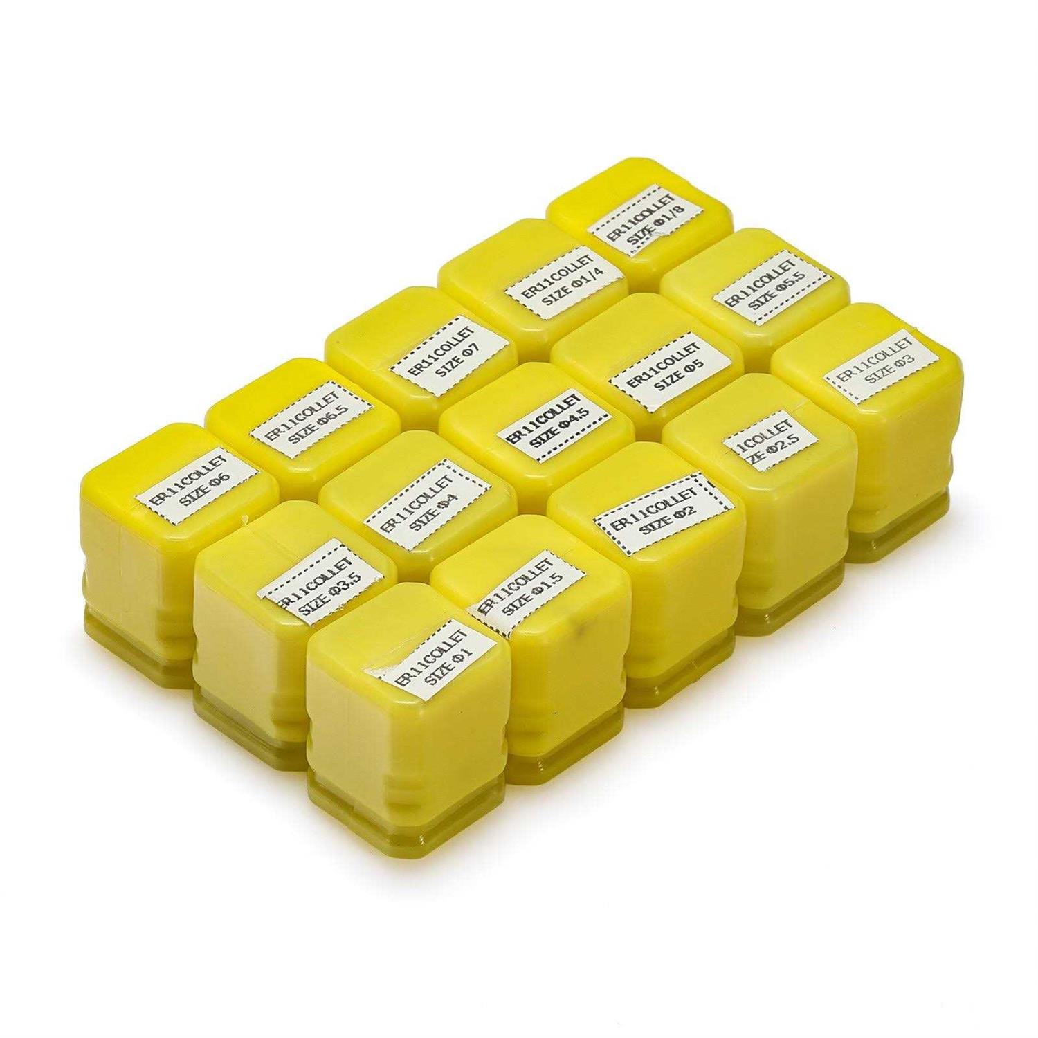 Genmitsu 15pcs ER11 Precision Spring Collet Set for CNC Engraving Milling Lathe Chuck Tool - Image 5