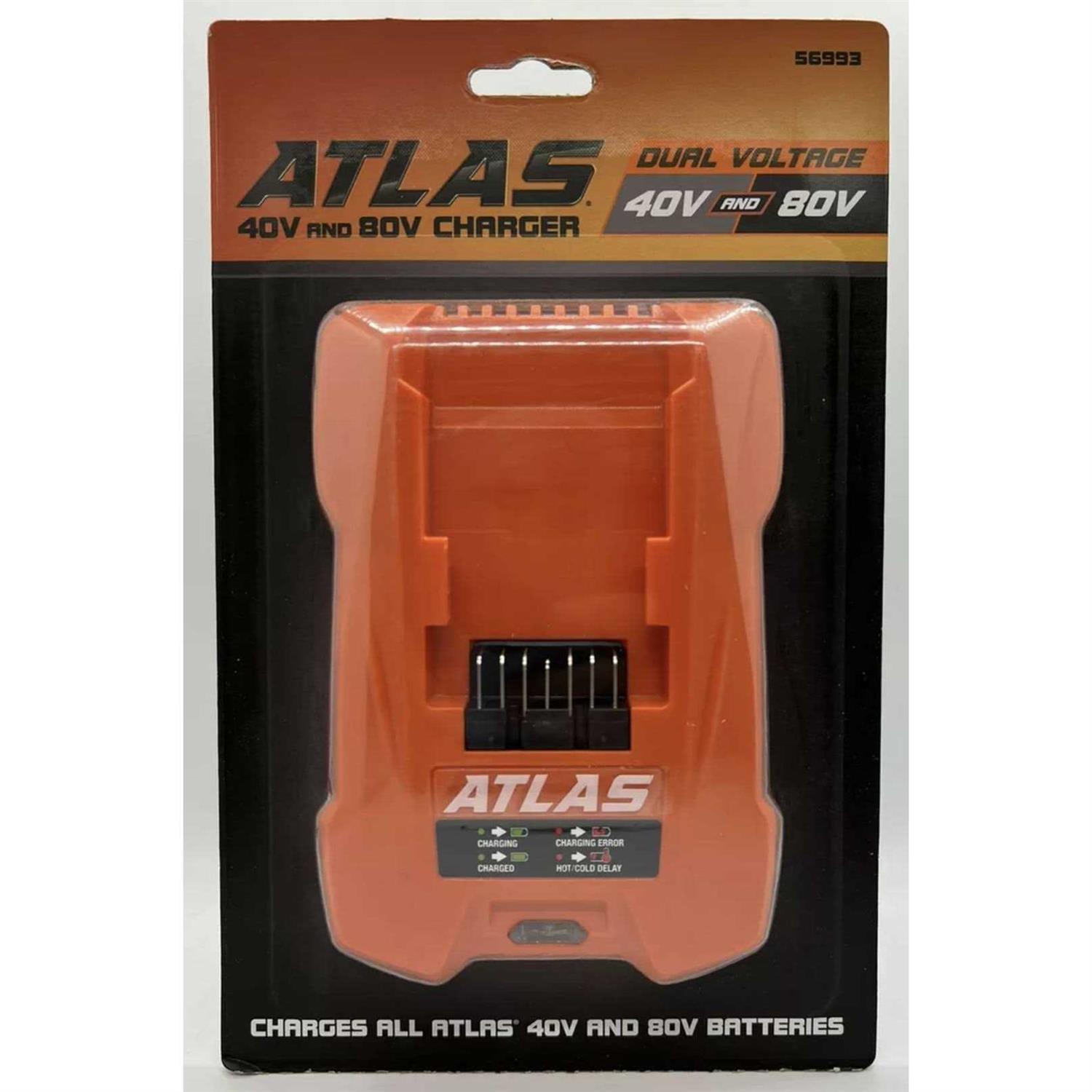 Atlas 40V and 80V Dual Voltage Standard Battery Charger - Image 3