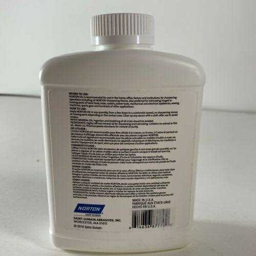 Norton Sharpening Stone Oil - Image 5