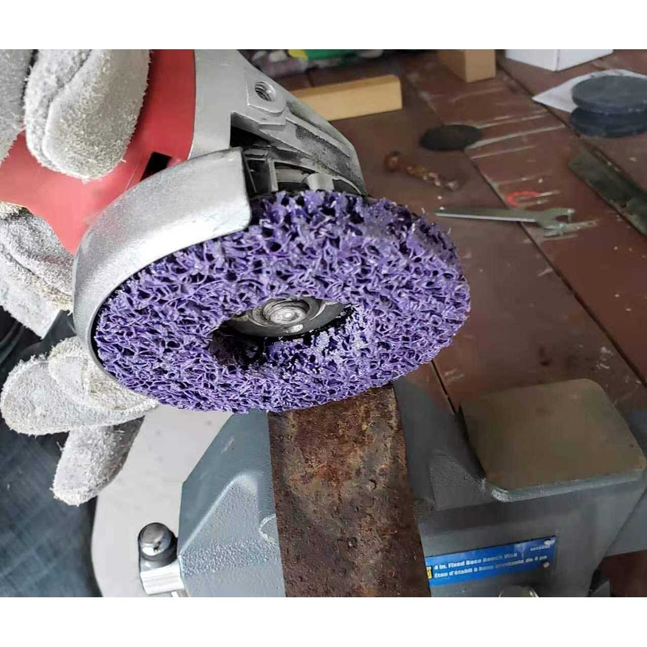 5PCS 4 Strip & Clean Discs for Angle Grinders 4 x 5/8 - Image 3