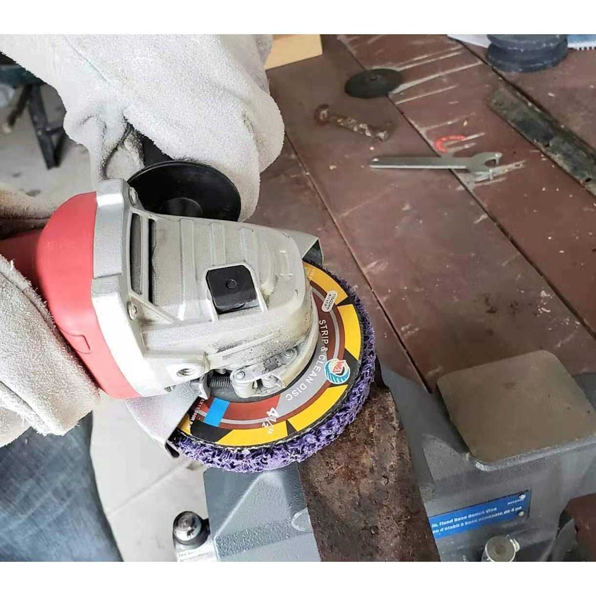 5PCS 4 Strip & Clean Discs for Angle Grinders 4 x 5/8 - Image 5