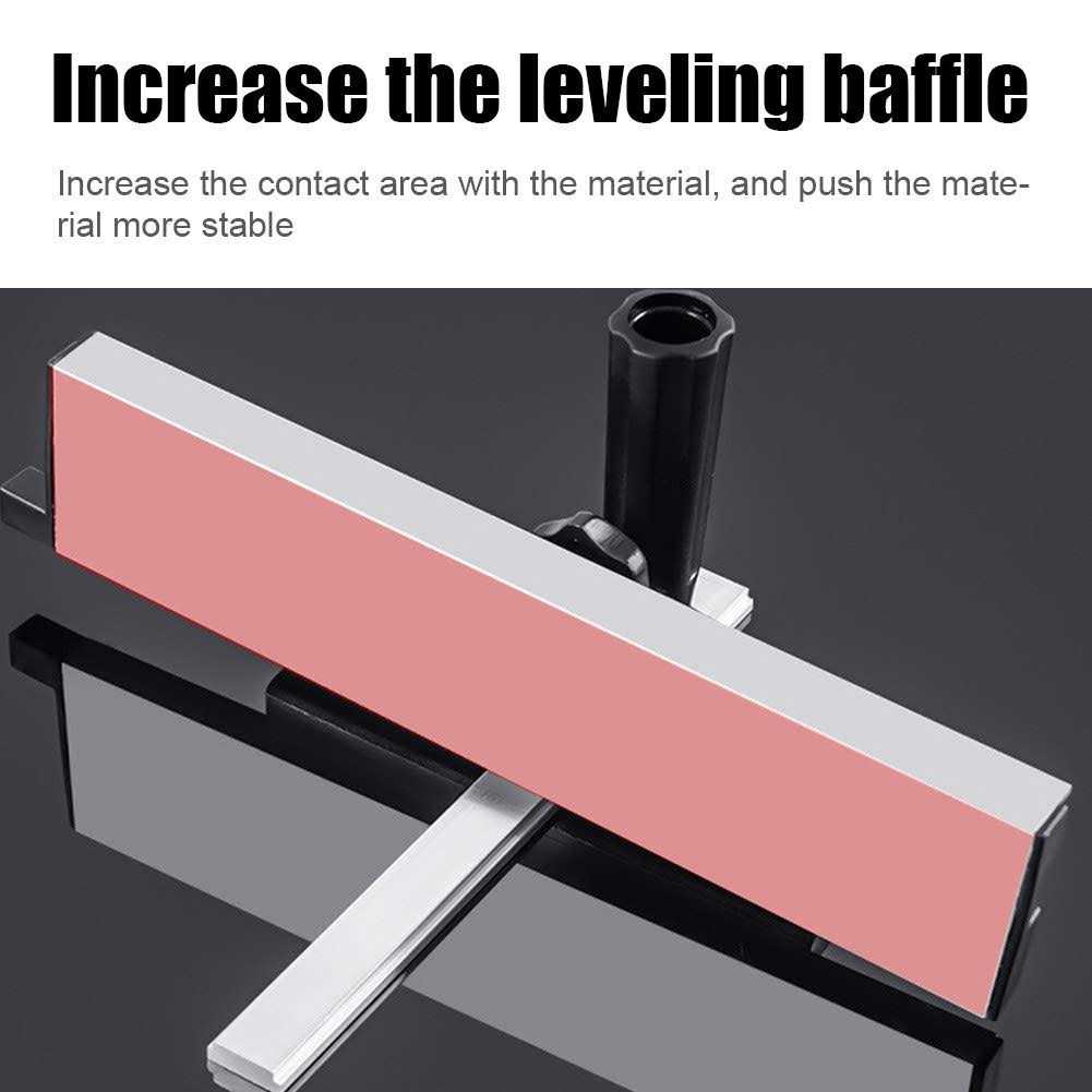 Table Saw Miter Gauge with Aluminum Miter Fence,Both Sides 60 Angle Adjustable,Be Used for Table Saws - Image 3