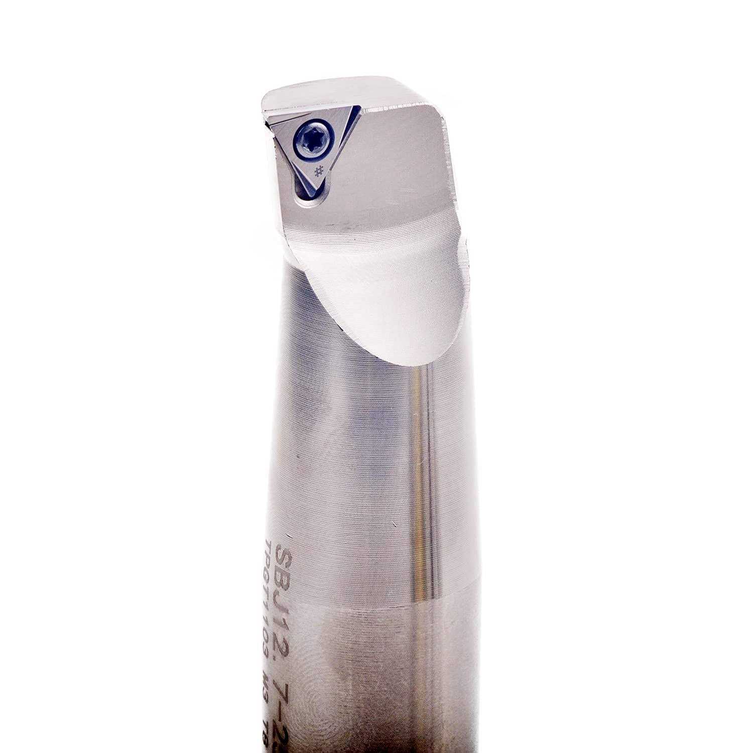 iCarbide R8 Boring Head and 1/2 Shank Boring Bar 6pcs Set 1/2 - Image 4