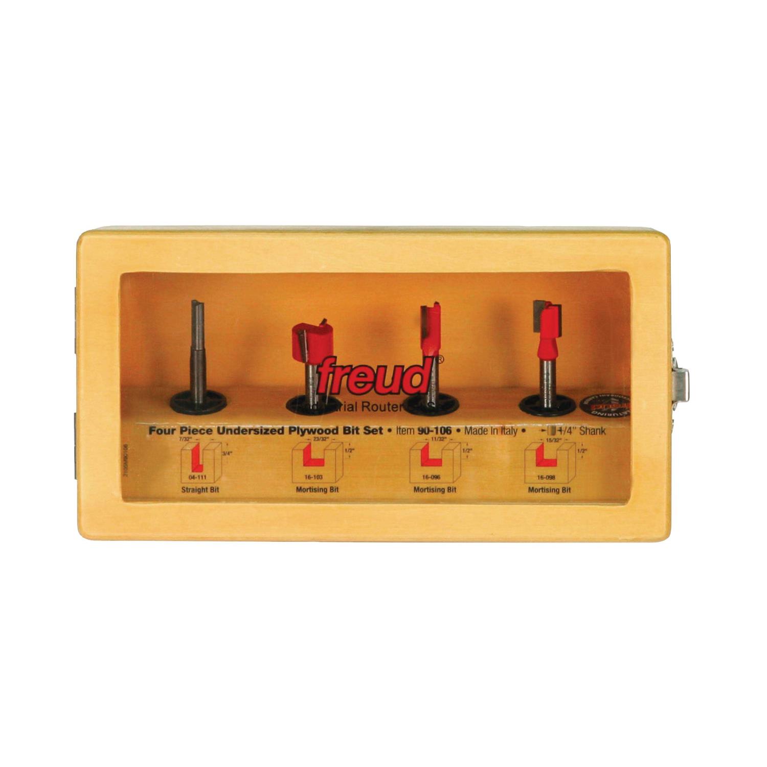Freud 89-670 3 Piece Undersized Plywood Bit Set - Image 2