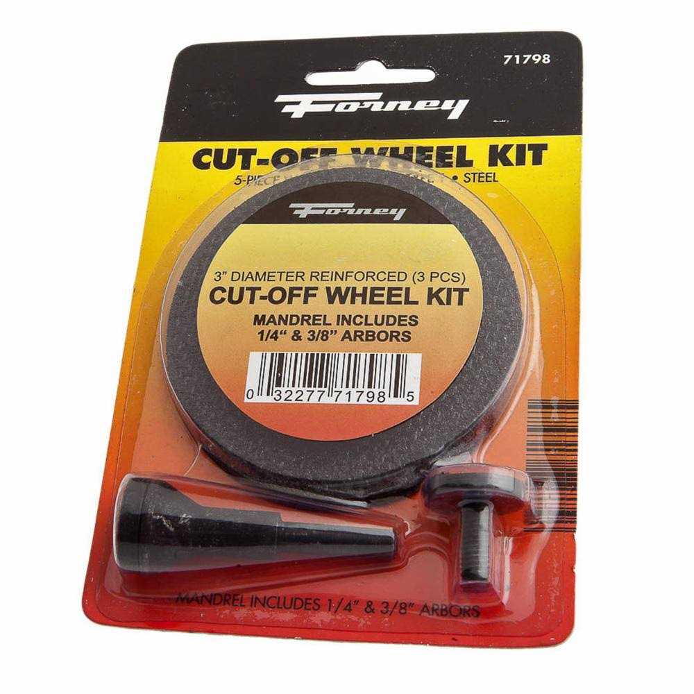 Forney Cut-Off Wheel Kit - Image 3