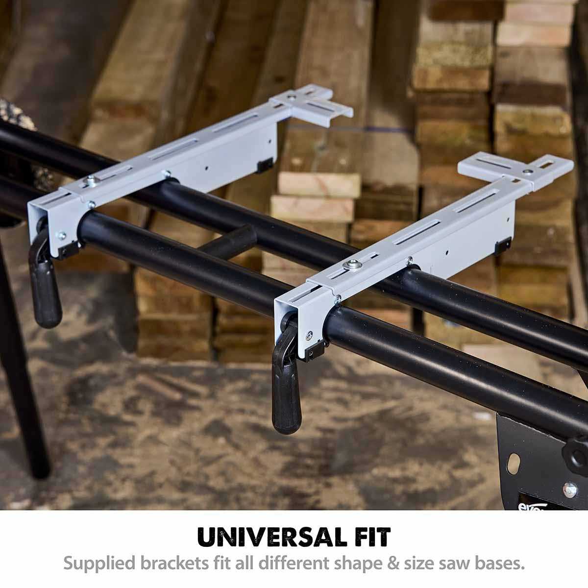 Evolution XL Rolling Mitre Saw Stand with Universal Fittings - Image 5