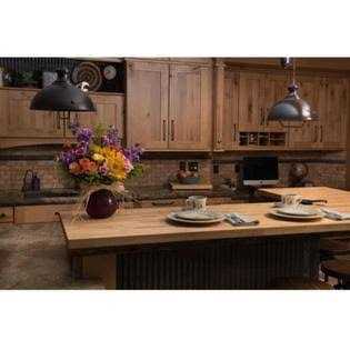 HARDWOOD REFLECTIONS Unfinished Birch D x 1.5 in. T Butcher Block Countertop - Image 5