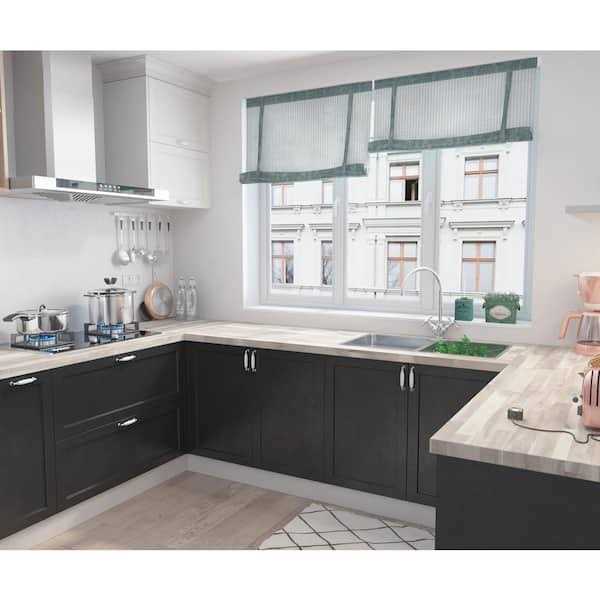 Interbuild Acacia 6 ft. L x D x 1.5 in. T Butcher Block Countertop - Image 4