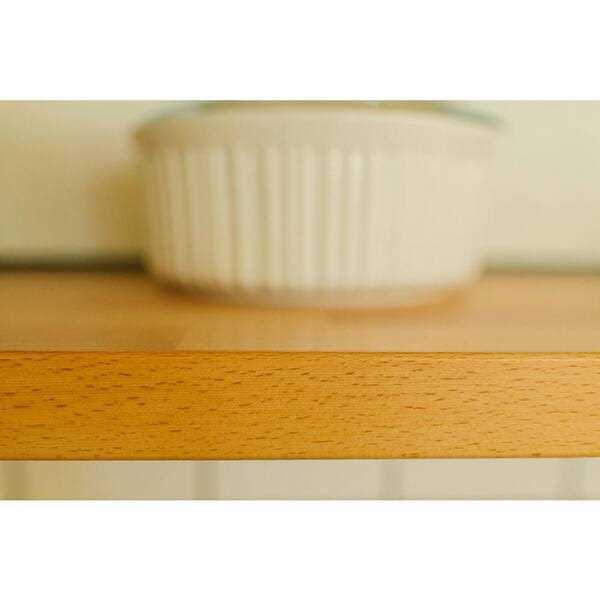 Hardwood Reflections Unfinished 25 in. D x 1.5 in. T Butcher Block Countertop - Image 4