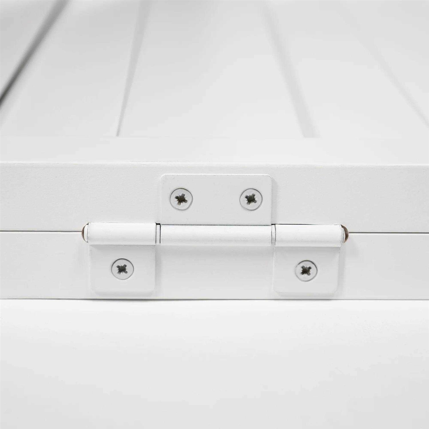 Kimberly Bay Louvered Wood Primed Bi-Fold Door - Image 3