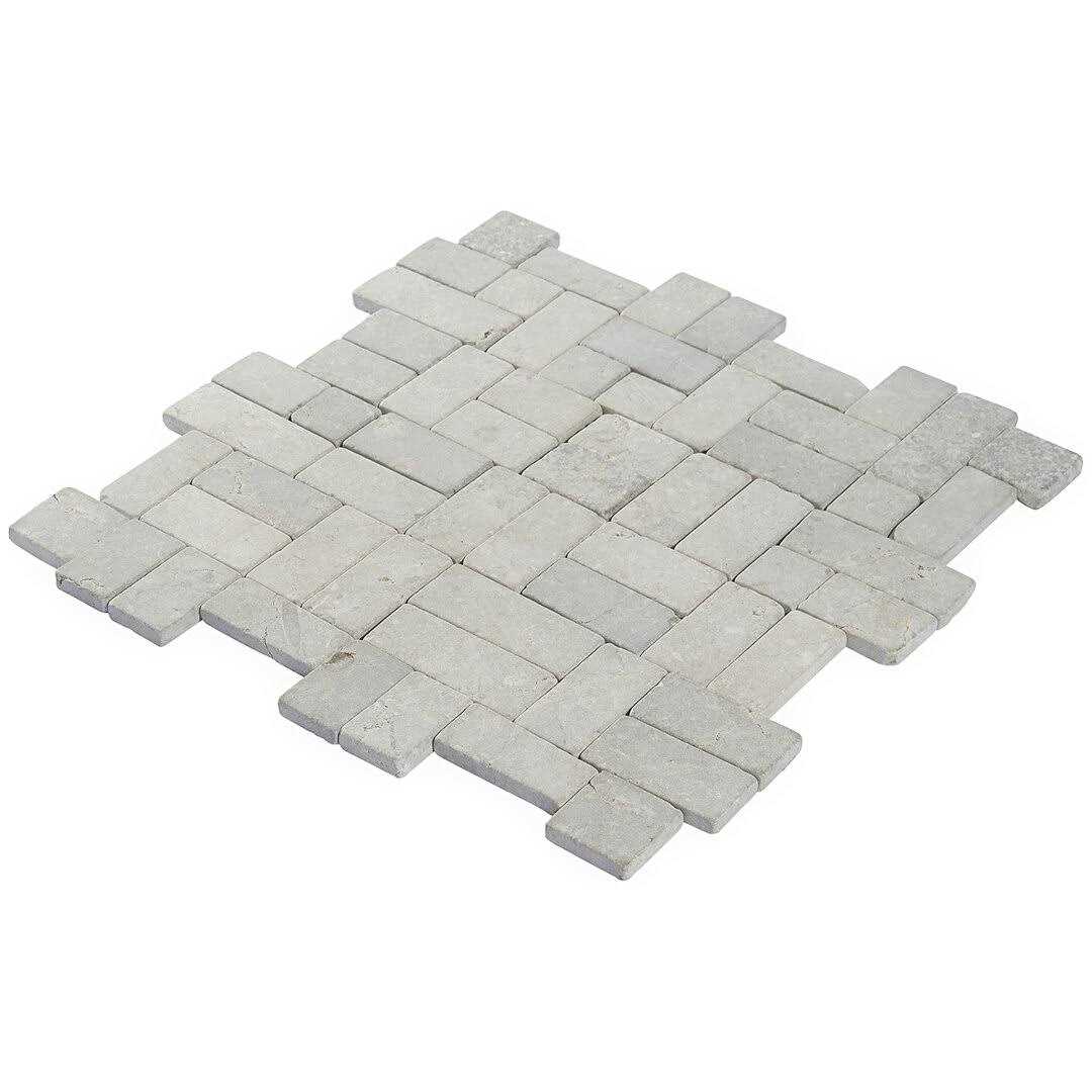 Ivy Hill Tile Countryside Interlocking 11.81 in. x 11.81 Floor and Wall Mosaic - Image 5