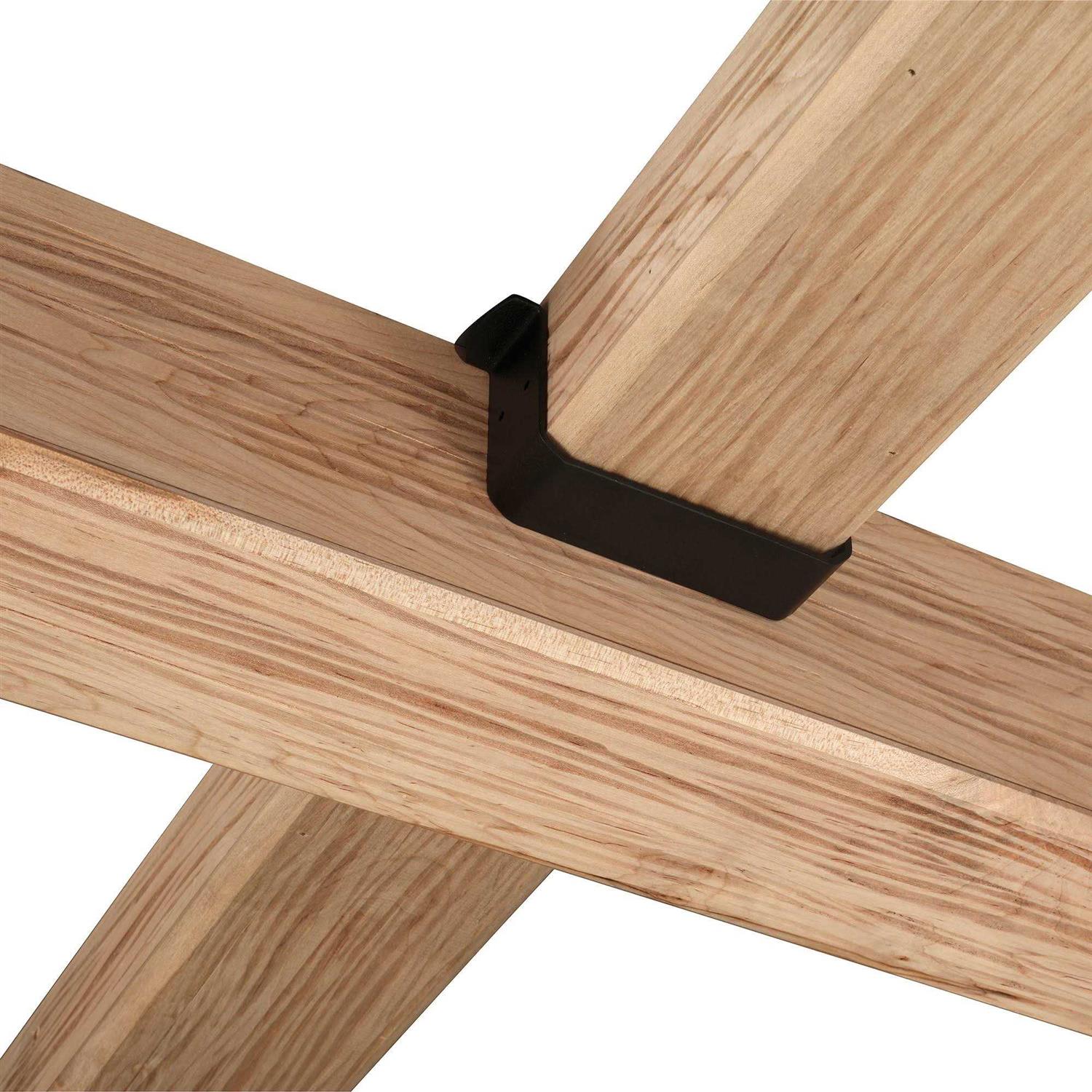 Ornamental 5-in x 5-in x 96-in Unfinished Wood Decorative Beam - Image 5