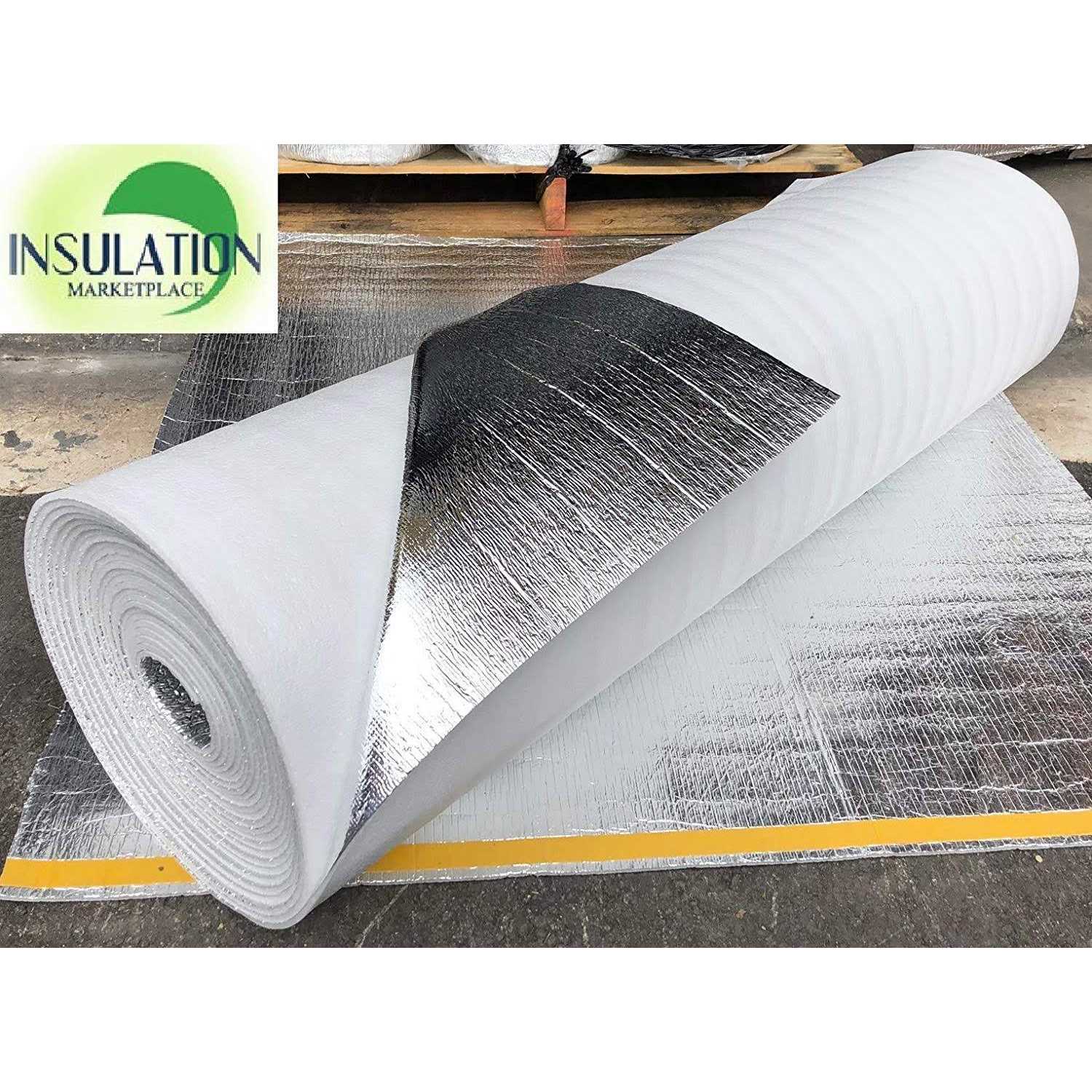 INSULATION MARKETPLACE Smartshield -5mm Reflective Insulation Roll Foam Core Radiant Barrier - Image 3