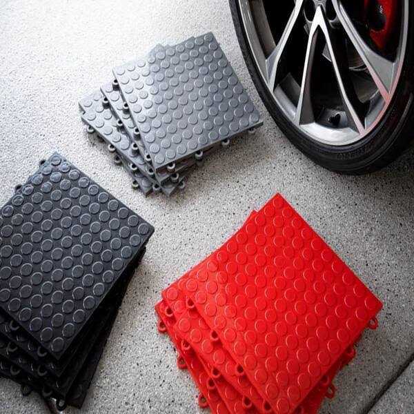FlooringInc Coin 12 in. W x 12 in. L x 3/8 in. T Polypropylene Garage Flooring Tiles - Image 5