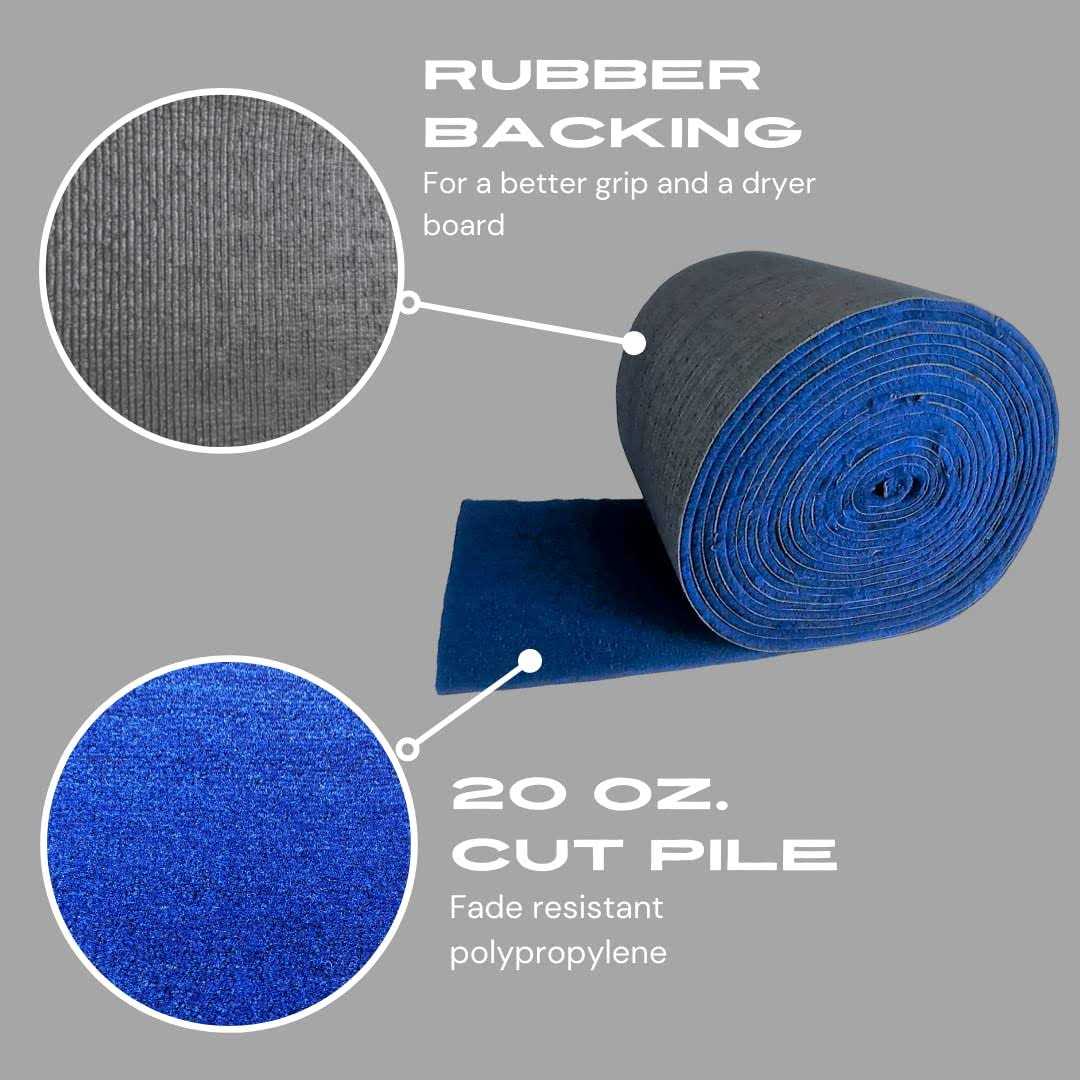 Carpet by the Foote 20oz. Boat Trailer Bunk Carpet - Image 5