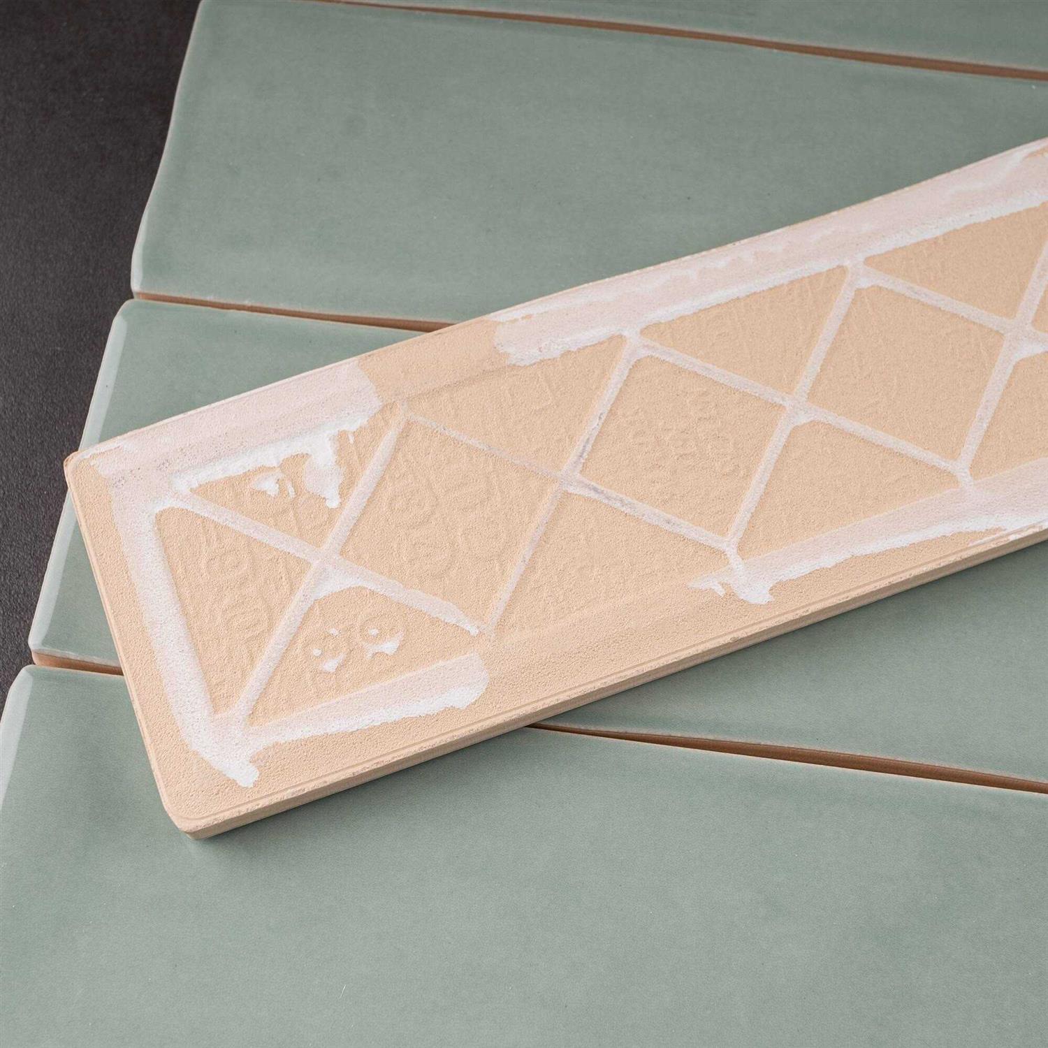 MOLOVO Kezma 2.95 in. x 11.81 in. Polished Ceramic Subway Wall Tile - Image 5