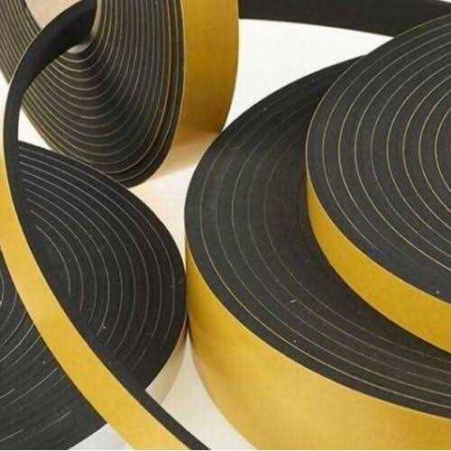 Neoprene Foam Strip Roll by Dualplex Wide x 10' Long x Thick - Image 3