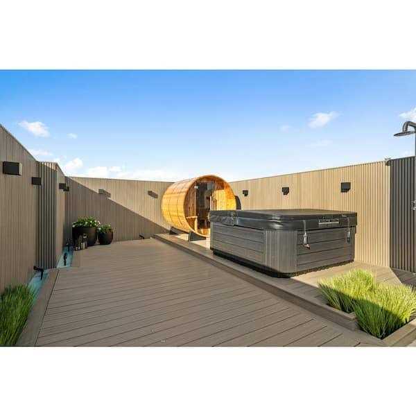 NewTechWood European Siding System 7.7 in. x 96 in. Composite Belgian Board Siding - Image 3