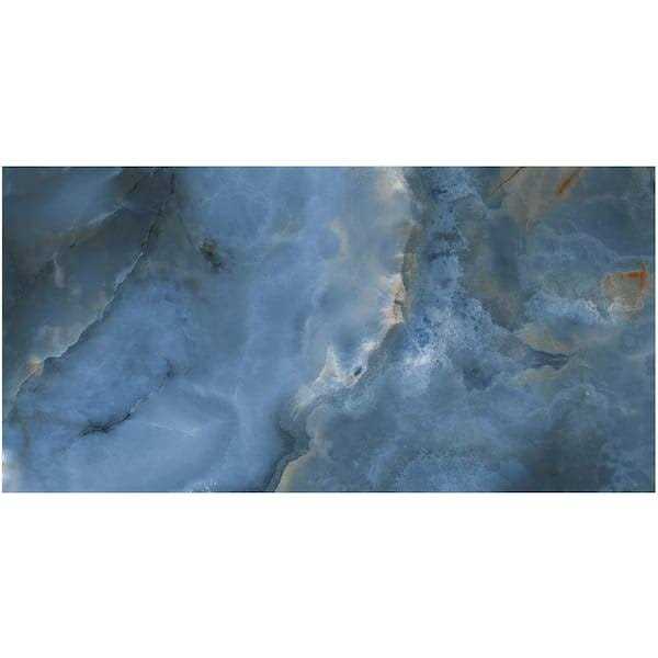 Ivy Hill Tile Jume Onyx 23.62 in. x 47.24 in. Polished Porcelain Floor and Wall Tile - Image 4