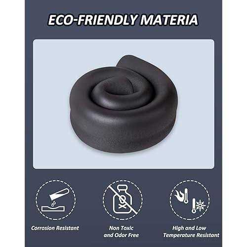 Pipe Insulation Foam Tube Foam Tubing for AC Unit, Guitar Stands, Exercise Machine Handle and Roof Rack - Image 4