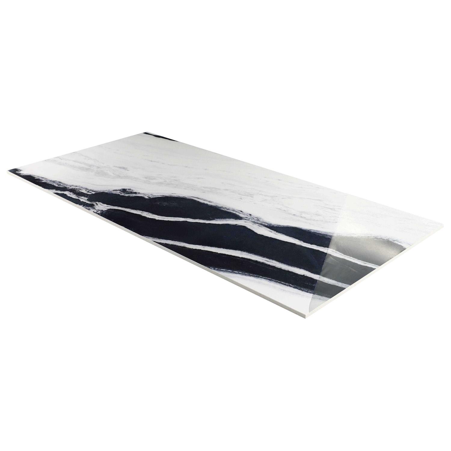 Ivy Hill Tile Magnus 23.62 in. x Polished Porcelain Marble Look Floor and Wall Tile - Image 4