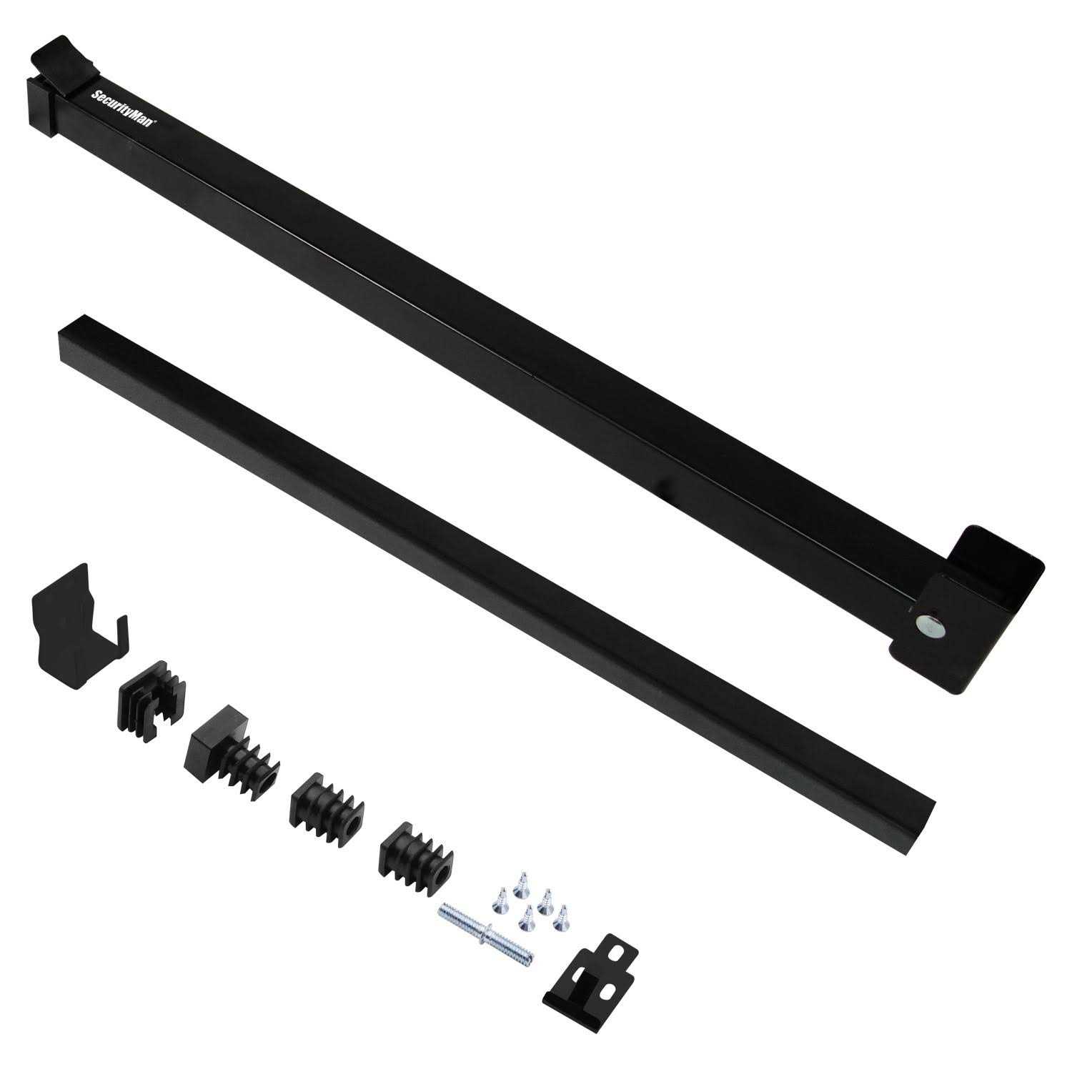 SecurityMan Adjustable Sliding Door & Window Security Lock Bar - Image 3