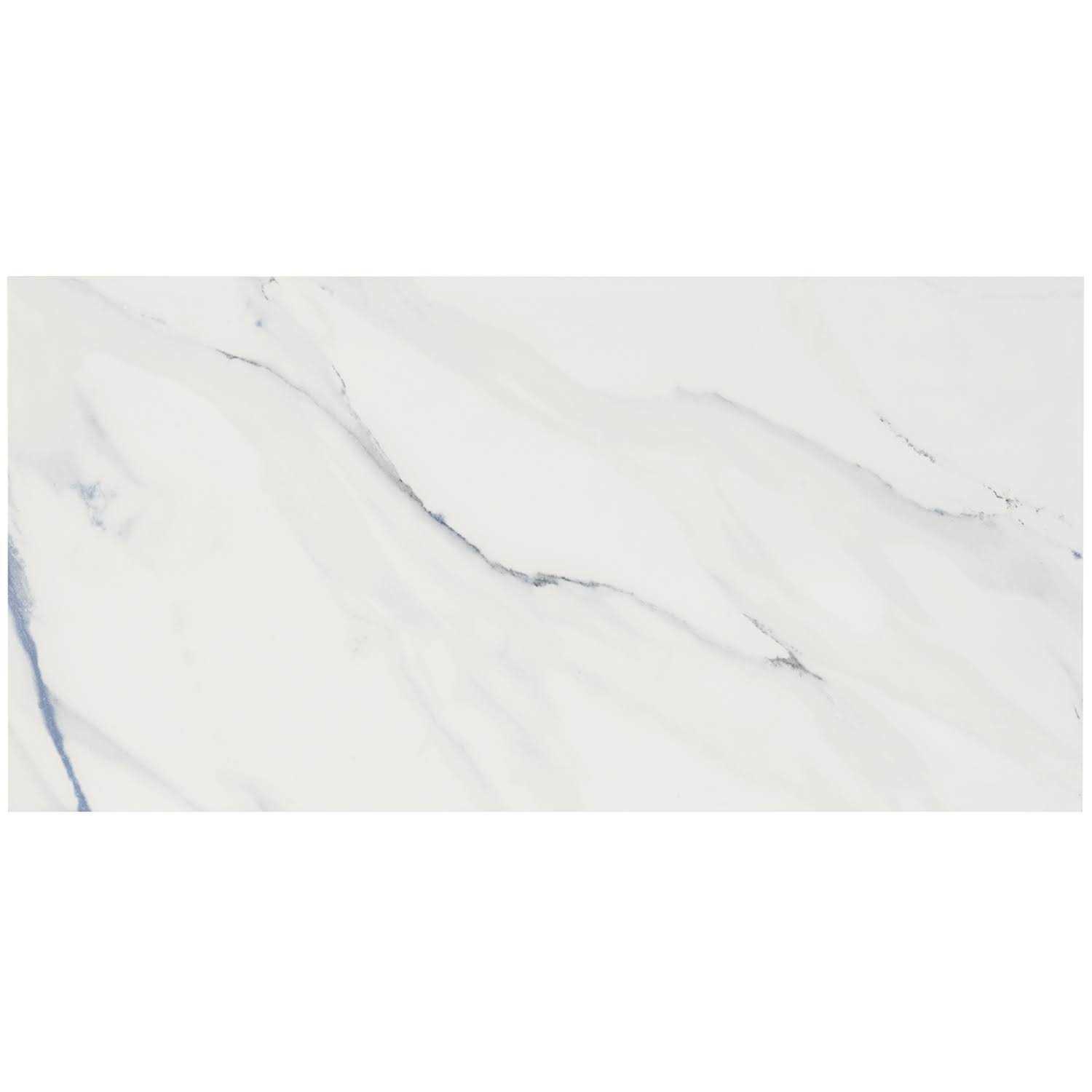 Ivy Hill Tile Calacatta Indigo 24 in. Polished Porcelain Floor and Wall Tile - Image 5