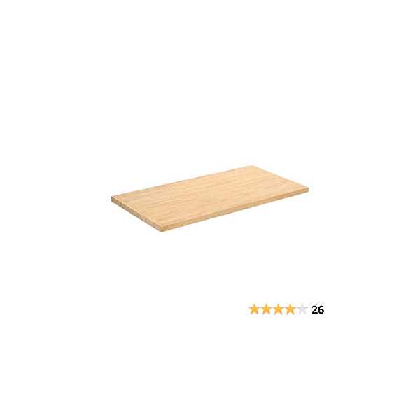 Global Industrial Birch Butcher Block Square Edge Workbench Top - Image 4