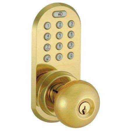 Milocks CKK-02SN Electronic Door Knob Finish - Image 3
