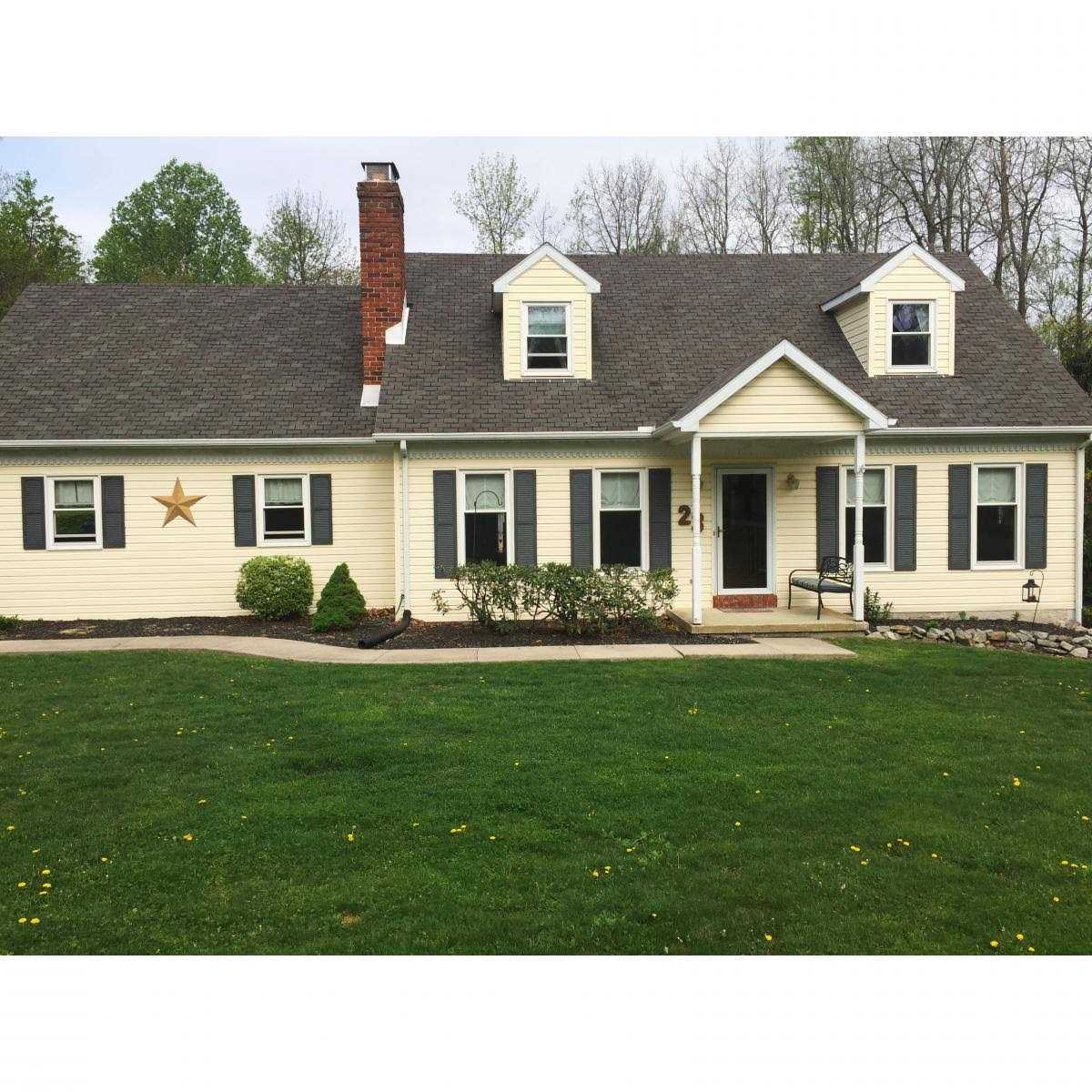 Builders Edge 12 in. x Louvered Vinyl Exterior Shutters Pair - Image 5