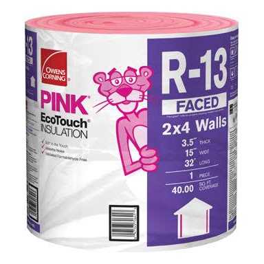 Knauf Insulation R-13 Kraft Faced Fiberglass Insulation Roll 15 in. x 32 ft - Image 5