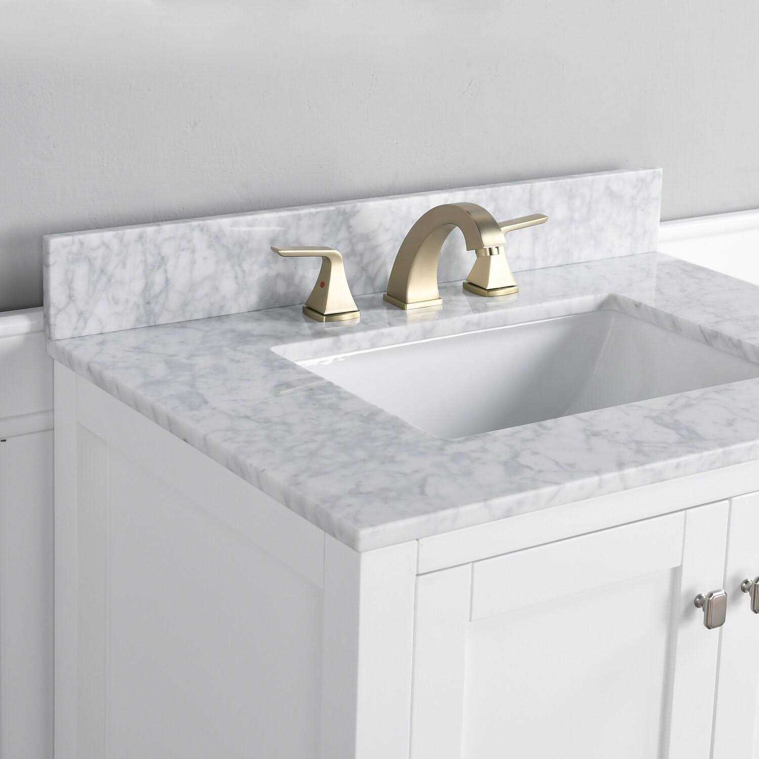 PROOX Carrara Marble Stone Vanity Top Backsplash Sidesplash - Image 3