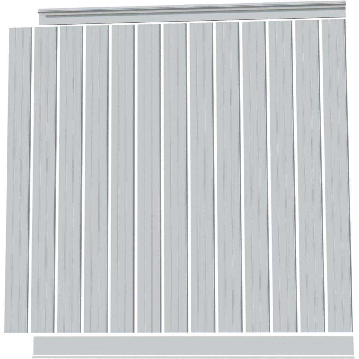 Ekena Millwork Deluxe Beadboard 8' Length PVC Wainscoting Kit - Image 3