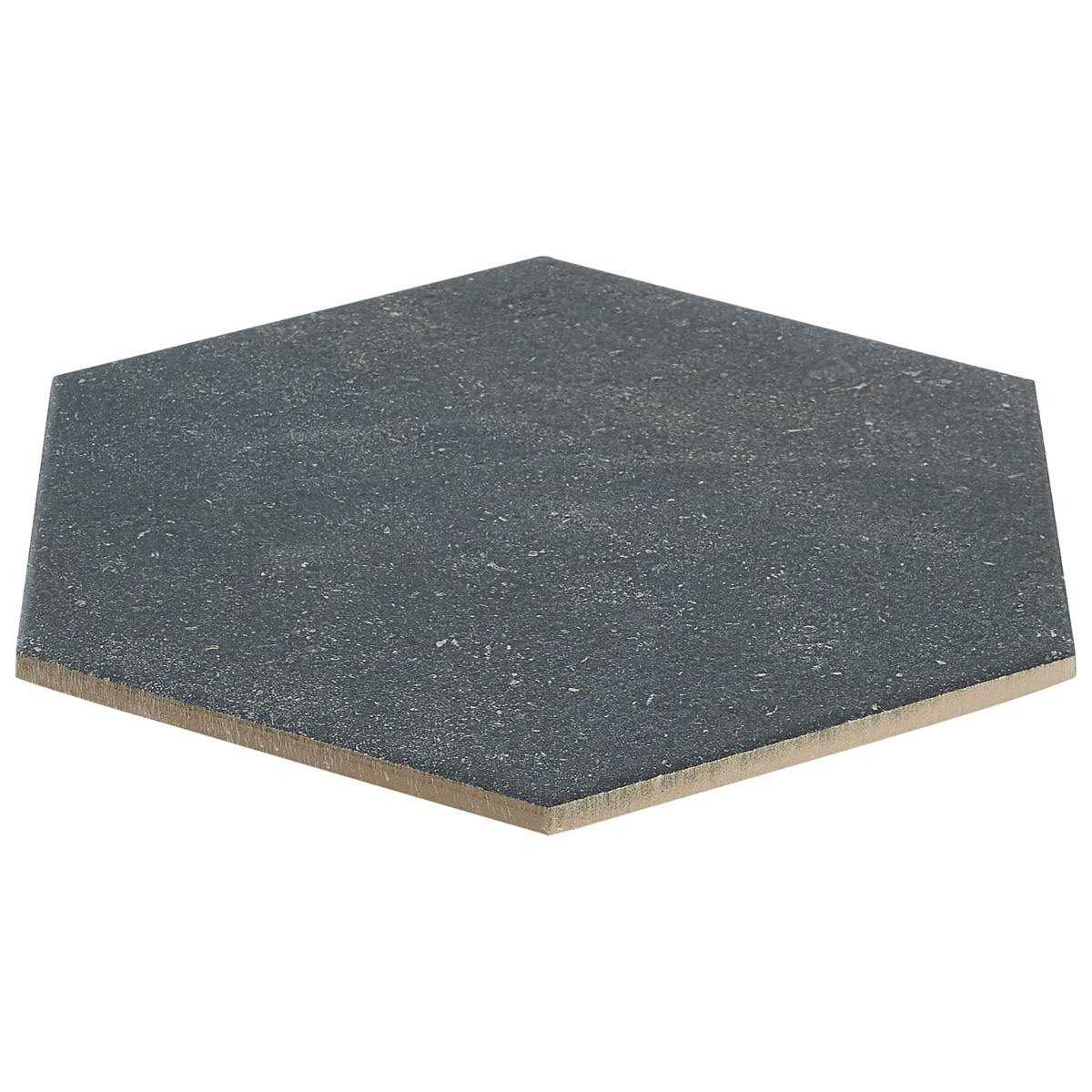Ivy Hill Tile Sanskrit Black 9 in. Hex Matte Porcelain Floor and Wall Tile - Image 4