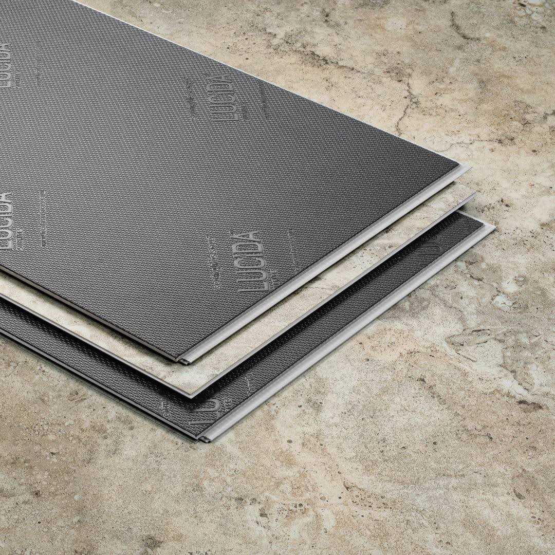 Lucida Surfaces MaxCore Terra 22 MIL x 12 in. W x 24 in. L Click Lock Waterproof Vinyl Tile Flooring - Image 3