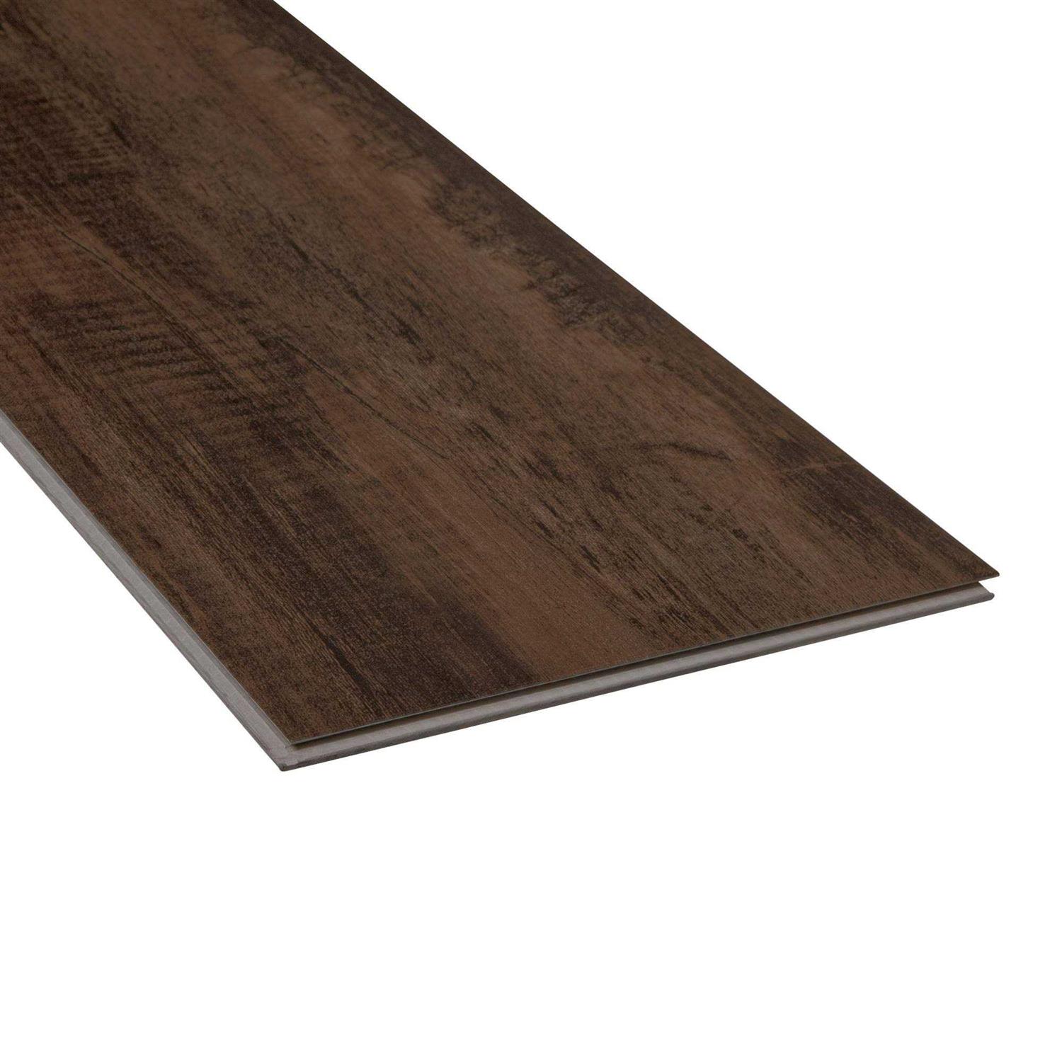 Mohawk Elite Oak 20 Mil T x 7 in. W x 48 in. L Click Lock Waterproof Lux Vinyl Plank Flooring - Image 5