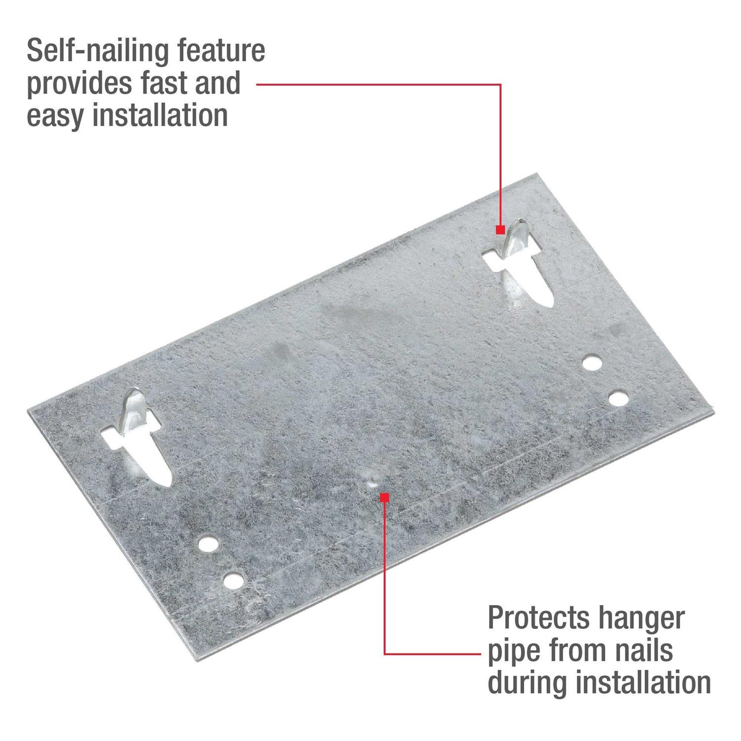 Oatey Self Nailing Stud Guard 16 Gauge - Image 3