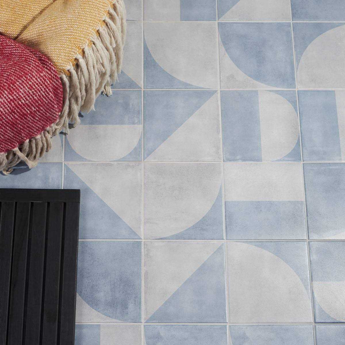 Ivy Hill Tile Quincy 7.87 in. x 7.87 in. Matte Porcelain Floor and Wall Tile - Image 3