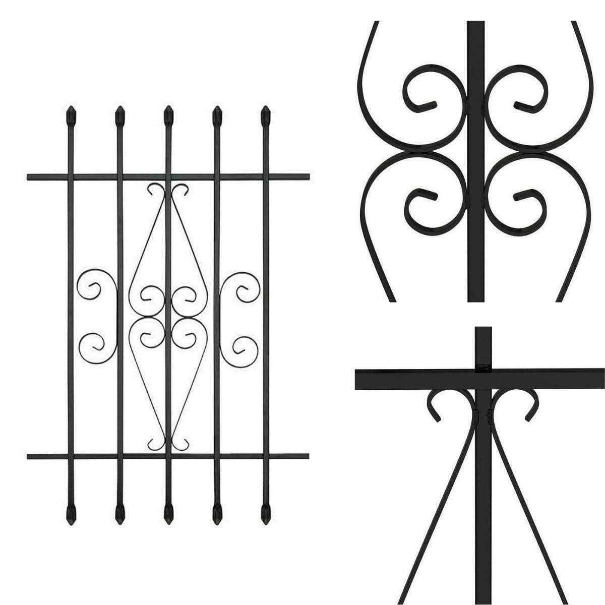 Grisham 24 in. x 36 in. Spear Point Window Bar Guard - Image 4